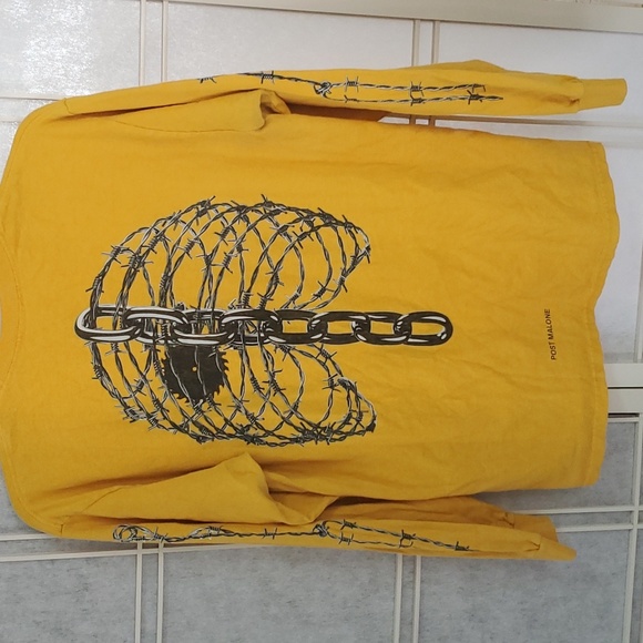 Post Malone 2018 Long Sleeve Tour T Shirt - Picture 5 of 7